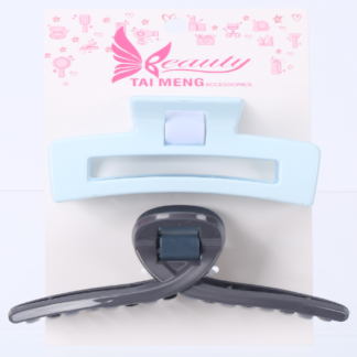 Strong Grip On Large Claw Clip Bag 2 Non-slip Mid-jaw Clips For Women's Long Hair