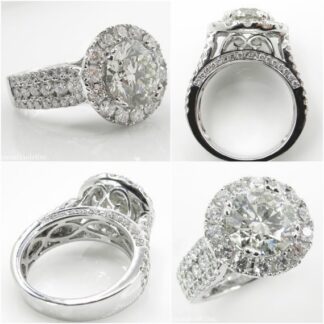 New Arrival Women's Micro Pave Full Zircon Ring, Silver Plated Band