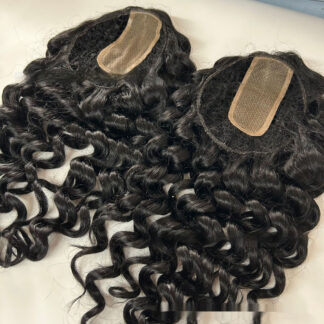 Large Hole Fishnet Artificial Scalp Seamless Hair Piece Wig