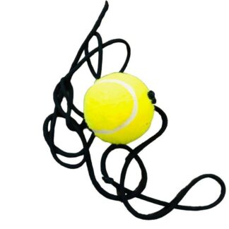 Tennis Ball with Black Rope for Sports Training