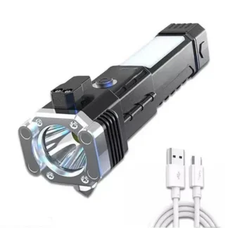 LED Search Light Black ABS Plastic 10W