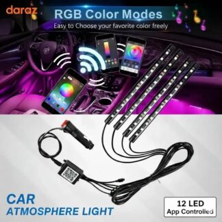 12LED Car Ambient Light with App Control