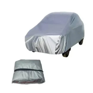 Silver Car Cover for Weatherproof Protection