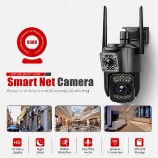 Smart Net Camera D400 HD 360 View Night Vision