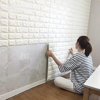 3D Brick Wall Panel Peel & Stick Waterproof DIY